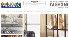 Desktop Screenshot of paulsonsfloorcoverings.com