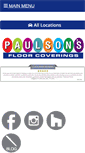 Mobile Screenshot of paulsonsfloorcoverings.com